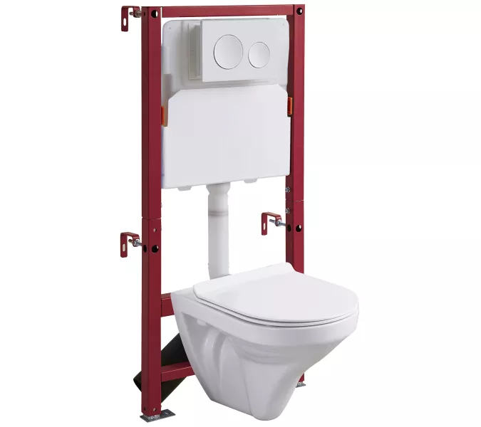 Унитаз подвесной с инсталляцией RGW SW-60