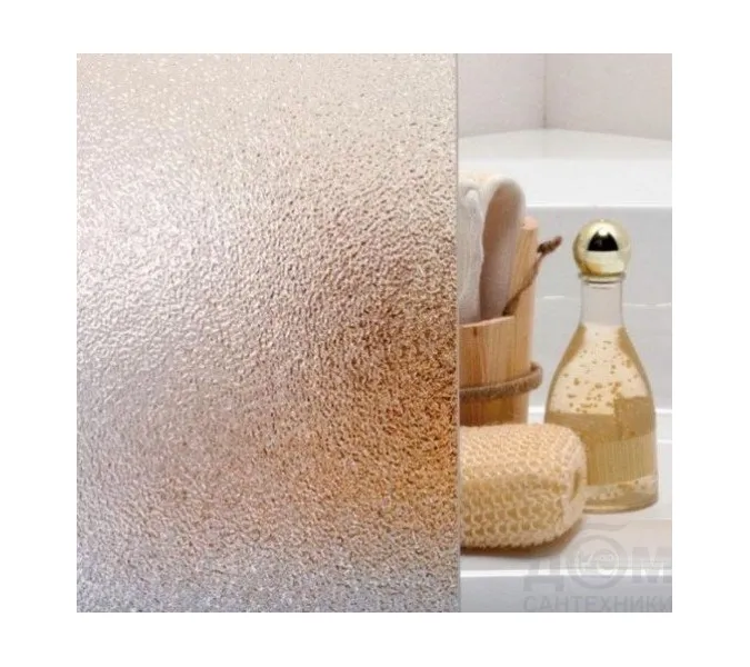 Душевая перегородка RGW WA-02-1 рифленое стекло, Цвет стекла: рифленое, Цвет профиля (вариация): Хром, Выбрать размер: 90, изображение 4