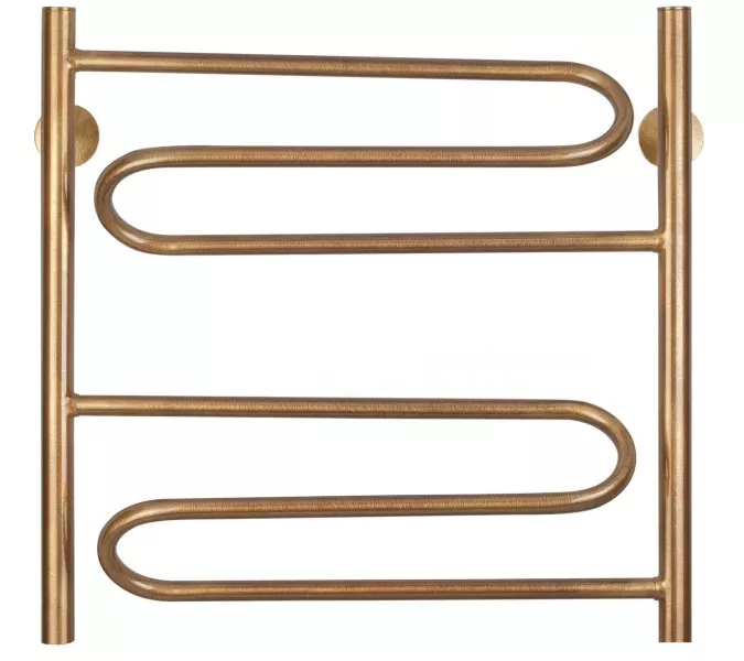 Полотенцесушитель латунный Secado Валенсия , электрический L/R бронза, Выбрать размер: 40х60, Ориентация: левая