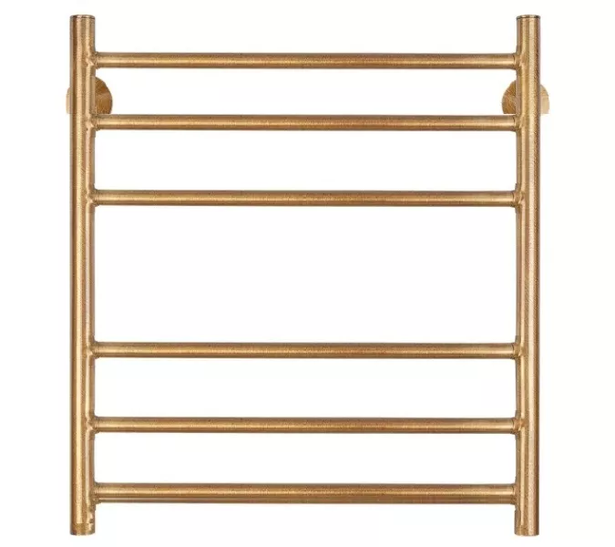 Полотенцесушитель латунный Secado Триада 3  электрический L/R  бронза, Выбрать размер: 40х60, Ориентация: левая