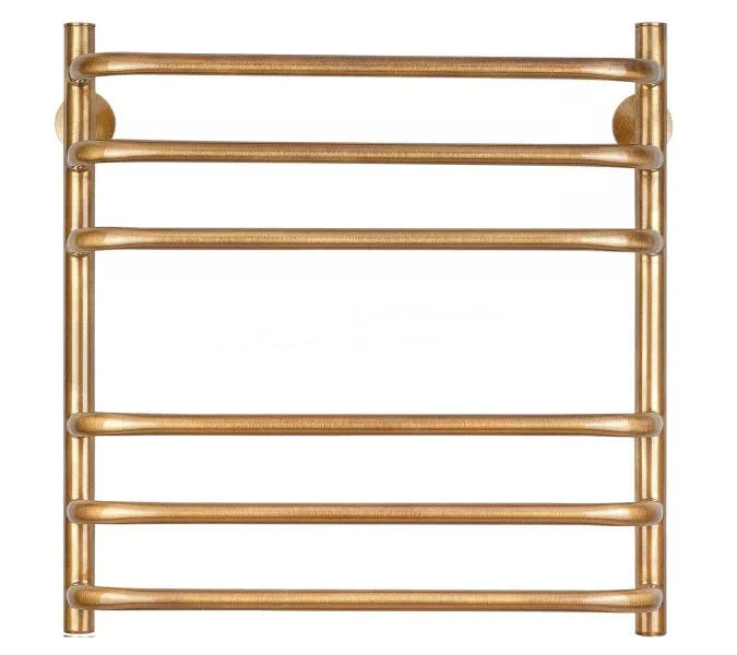 Полотенцесушитель латунный Secado Мерида 3 электрический L/R  бронза, Выбрать размер: 40х60, Ориентация: левая