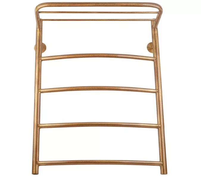 Полотенцесушитель латунный Secado Милан 4, сполочкой , электрический L/R  бронза, Выбрать размер: 40х60, Ориентация: левая