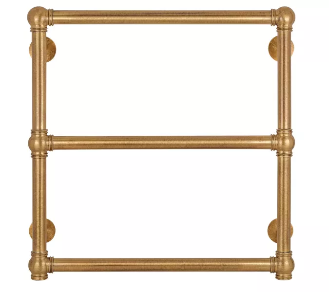 Полотенцесушитель латунный Secado Фалерони 1 электрический L/R  бронза, Выбрать размер: 40х60, Ориентация: левая