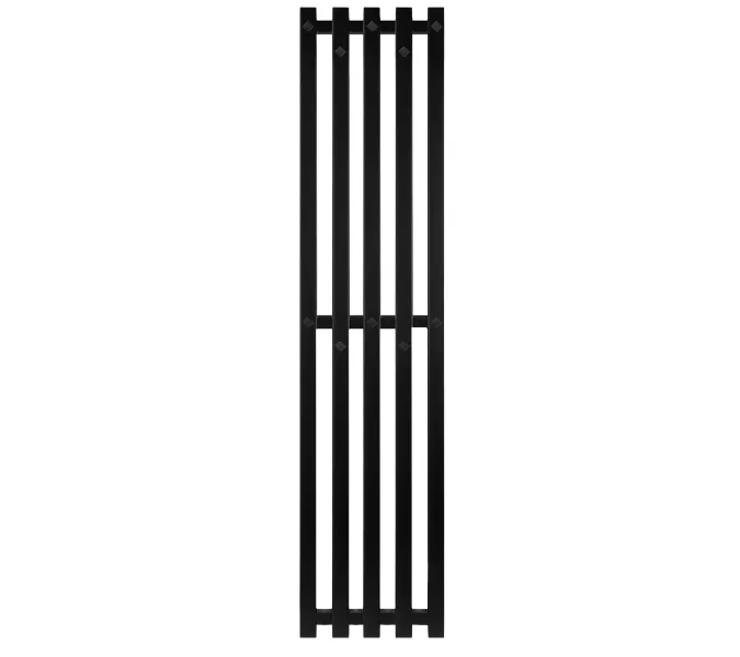 Полотенцесушитель Secado Сандриго 5К электрический, с крючками ,  L/R черный матовый, Выбрать размер: 31х100, Ориентация: левая