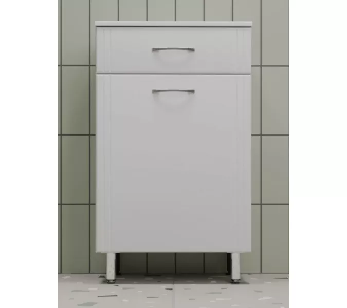 Комод ТН напольный  500 (1 ящ.,корзина) 840*500*303