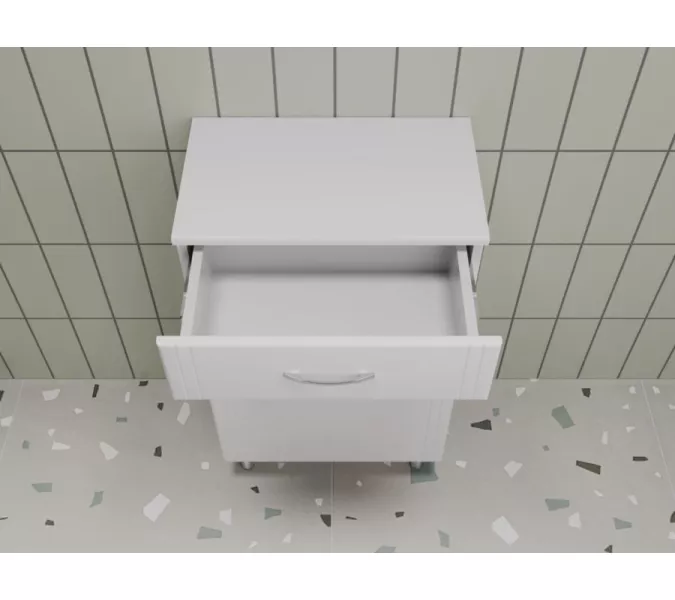 Комод ТН напольный  500 (1 ящ.,корзина) 840*500*303, изображение 2