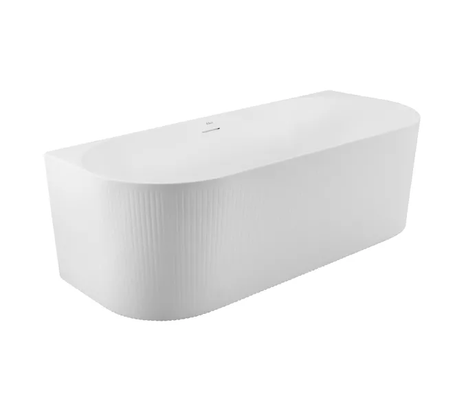 Акриловая ванна BELBAGNO BB412-1700-800-MATT, пристенная, белая матовая, Выбрать цвет: Белый матовый, изображение 3