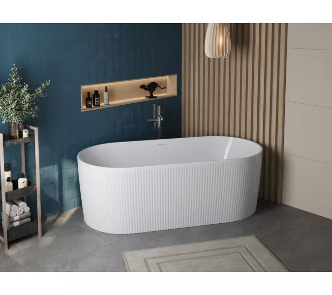 Акриловая ванна BELBAGNO BB411-1700-800, Выбрать цвет: Белый, изображение 9