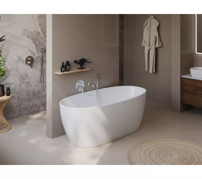 Акриловая ванна BELBAGNO BB414-1700-800, изображение 6