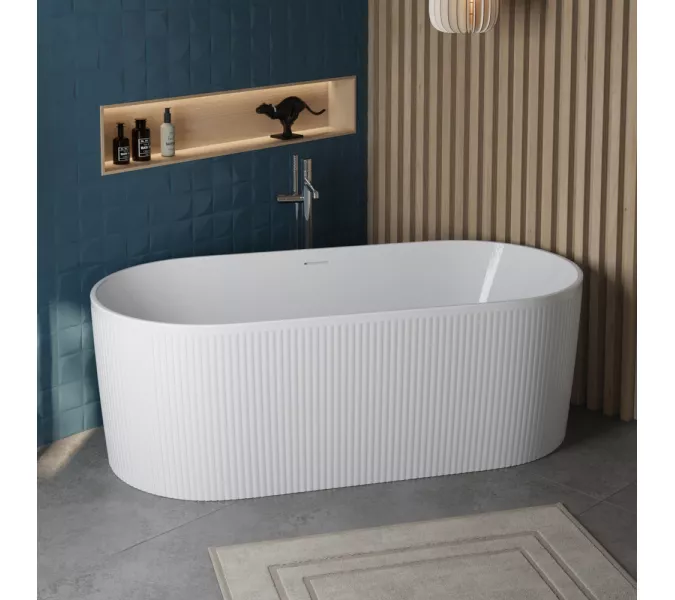 Акриловая ванна BELBAGNO BB411-1700-800, Выбрать цвет: Белый