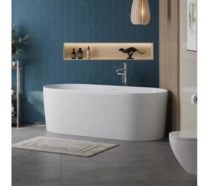 Акриловая ванна BELBAGNO BB411-1700-800, Выбрать цвет: Белый, изображение 10