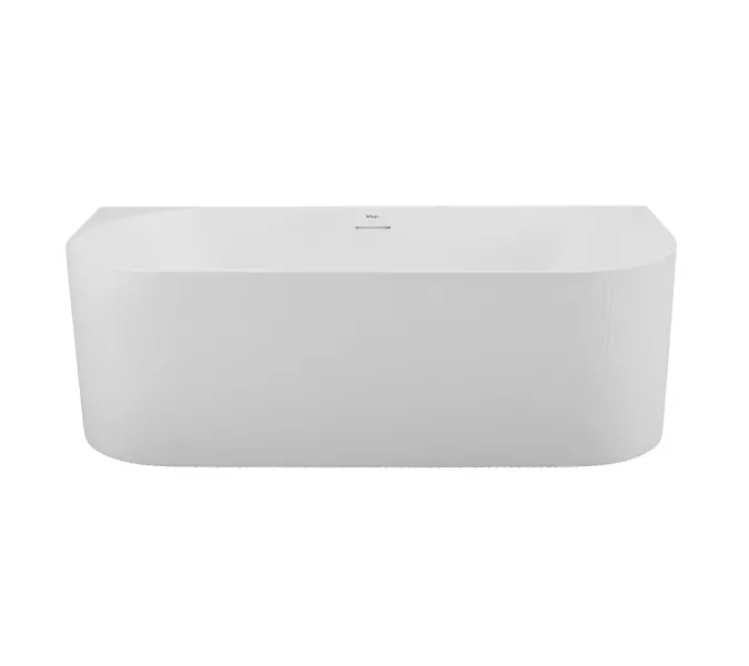 Акриловая ванна BELBAGNO BB412-1700-800-MATT, пристенная, белая матовая, Выбрать цвет: Белый матовый, изображение 2