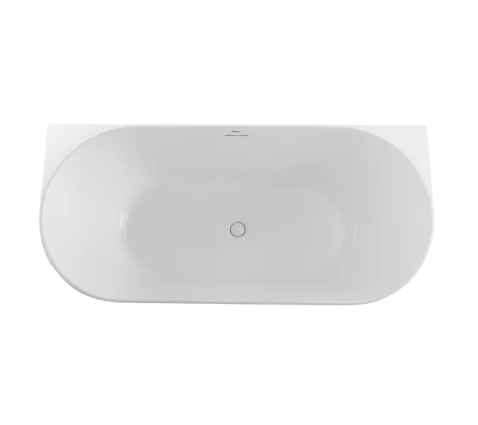 Акриловая ванна BELBAGNO BB412-1700-800-MATT, пристенная, белая матовая, Выбрать цвет: Белый матовый, изображение 4