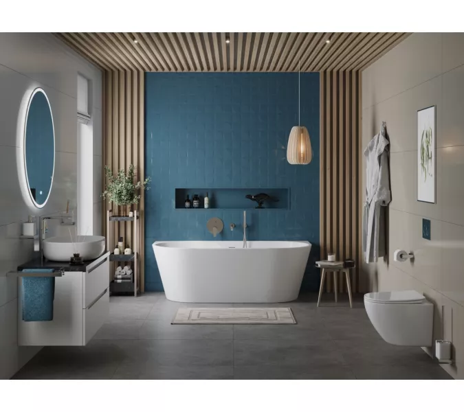 Акриловая ванна BELBAGNO BB710, Выбрать размер: 170х80, изображение 4