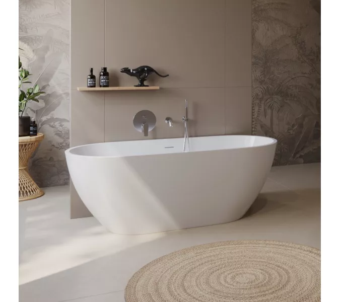 Акриловая ванна BELBAGNO UNO BB701, Выбрать размер: 170х75, изображение 6