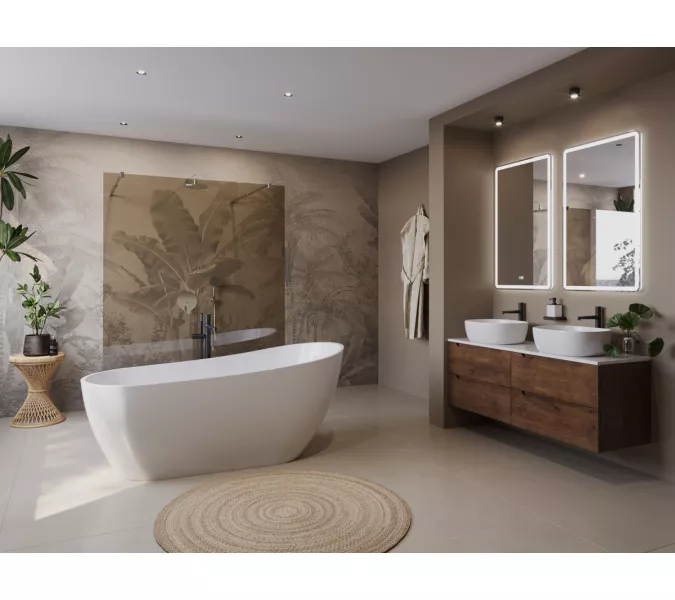 Акриловая ванна BELBAGNO BB704-1700-800-K, изображение 5