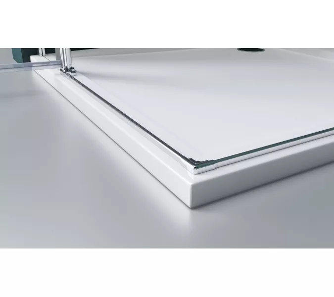 Душевой уголок BelBagno ETNA-AH-22-/-C-Cr, Цвет стекла: прозрачное, Цвет профиля: Хром, Выбрать размер: 100х120, изображение 6