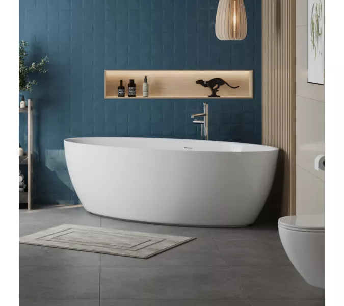 Акриловая ванна BELBAGNO BB707-1860-880, изображение 6