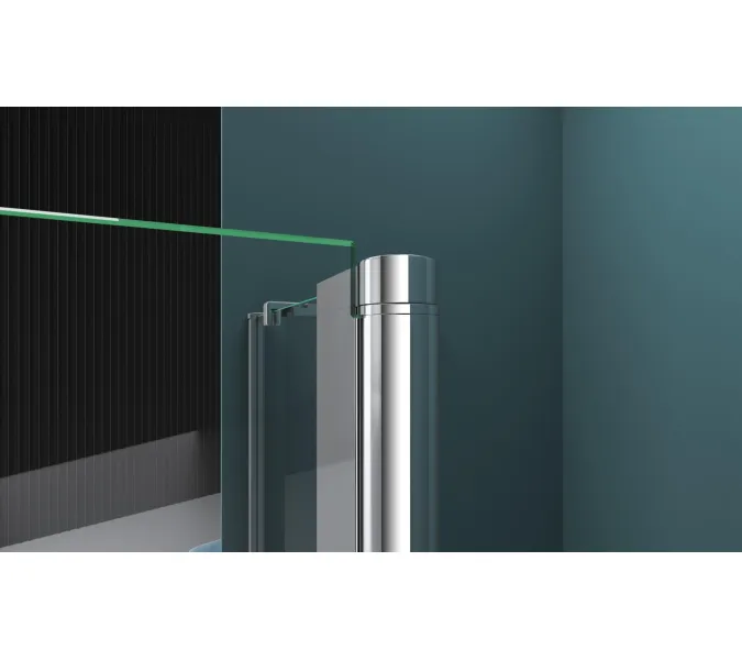Душевой уголок BelBagno ETNA-A-22-/C-Cr, Цвет стекла: прозрачное, Цвет профиля: Хром, Выбрать размер: 100х100, изображение 4