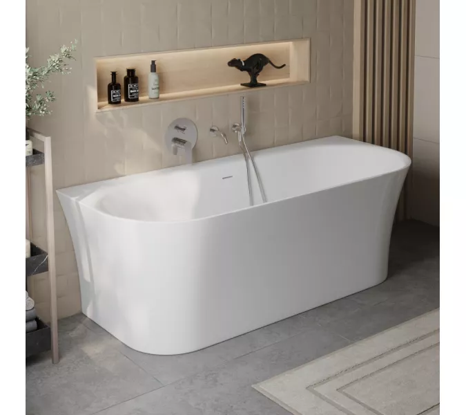 Акриловая ванна BELBAGNO BB711, Выбрать размер: 170х75