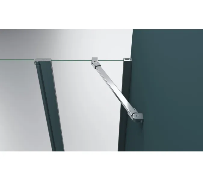 Душевой уголок BelBagno ETNA-A-22-/C-Cr, Цвет стекла: прозрачное, Цвет профиля: Хром, Выбрать размер: 100х100, изображение 3