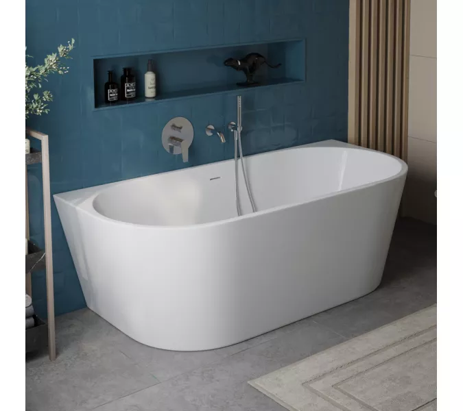 Акриловая ванна BELBAGNO BB710, Выбрать размер: 170х80