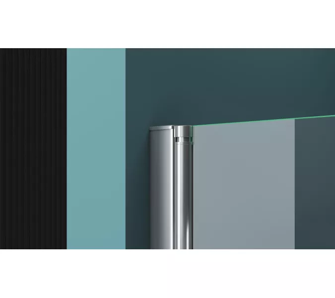 Душевая дверь BelBagno ALBANO-BS-13-40/-C-Cr, Цвет стекла: прозрачное, Цвет профиля: Хром, Выбрать размер: 140, изображение 5