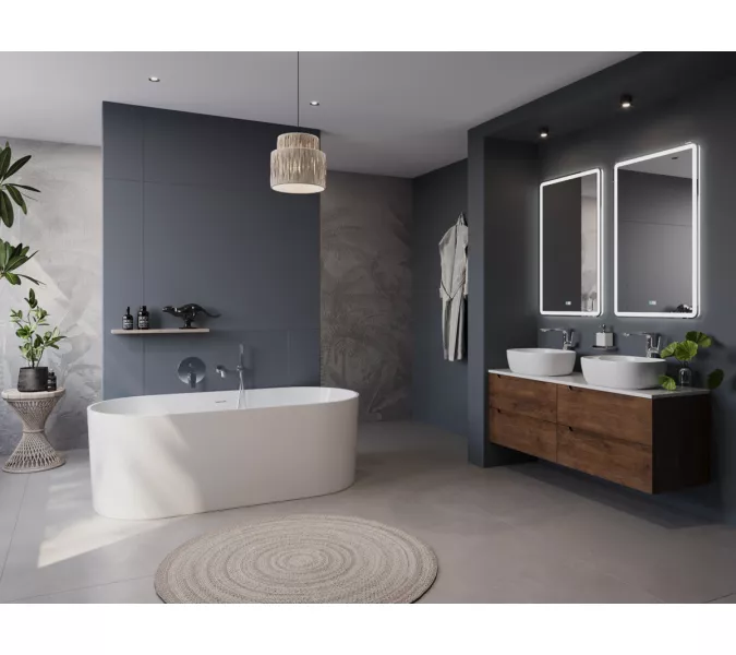 Акриловая ванна BELBAGNO BB705, Выбрать размер: 180х80, изображение 5