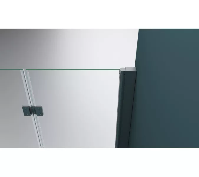 Душевая дверь BelBagno ALBANO-BS-12/-C-Cr, Цвет стекла: прозрачное, Цвет профиля: Хром, Выбрать размер: 100, изображение 6