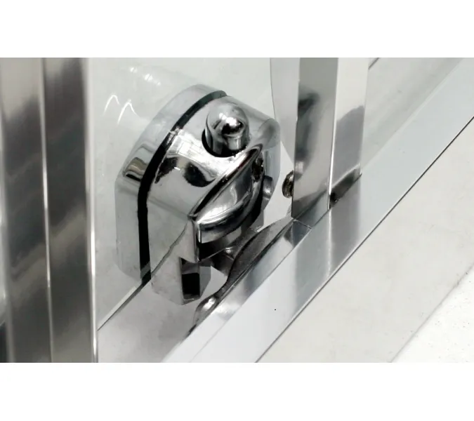 Душевой уголок BelBagno DUE-A-2-80-C-Cr, Цвет стекла: Прозрачный, Цвет профиля: Хром, Выбрать размер: 80х80, изображение 2