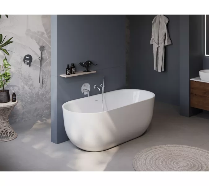 Акриловая ванна BELBAGNO BB706, Выбрать размер: 180х80, изображение 7