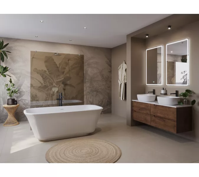 Акриловая ванна BELBAGNO DUE BB702-1700-800-K, изображение 5