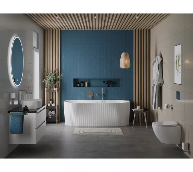 Акриловая ванна BELBAGNO BB713-1700-800, Выбрать цвет: Белый, изображение 3