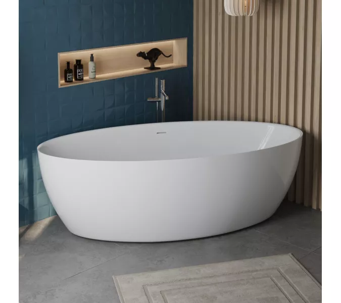 Акриловая ванна BELBAGNO BB707-1860-880, изображение 7