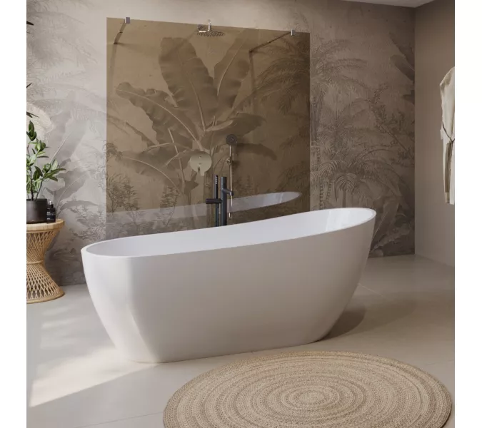 Акриловая ванна BELBAGNO BB704-1700-800-K