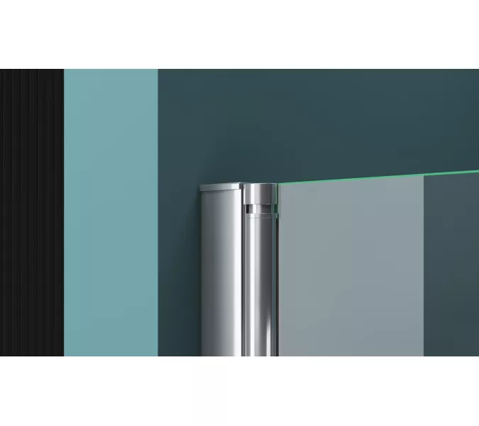 Душевая дверь BelBagno ALBANO-BS-12/-C-Cr, Цвет стекла: прозрачное, Цвет профиля: Хром, Выбрать размер: 100, изображение 5