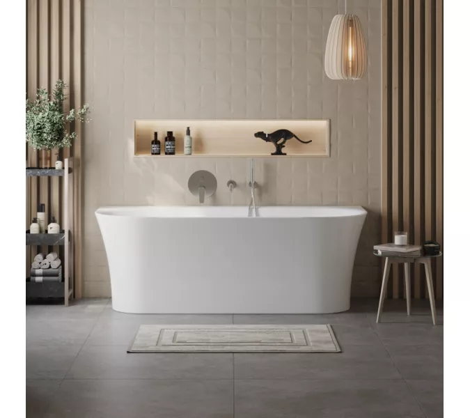 Акриловая ванна BELBAGNO BB711, Выбрать размер: 170х75, изображение 6