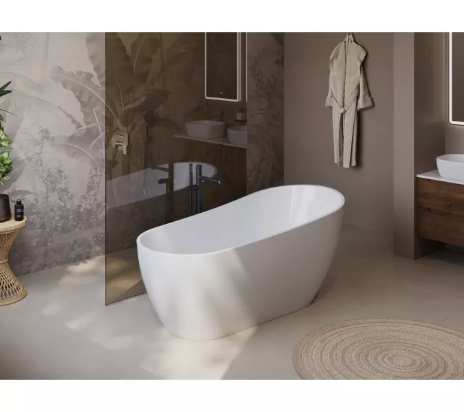 Акриловая ванна BELBAGNO BB704-1700-800-K, изображение 6