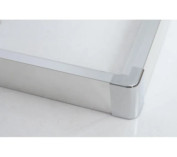 Душевой уголок BelBagno DUE-A-2-80-C-Cr, Цвет стекла: Прозрачный, Цвет профиля: Хром, Выбрать размер: 80х80, изображение 3