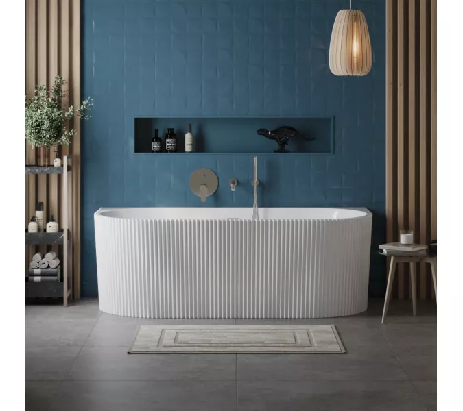 Акриловая ванна BELBAGNO BB713-1700-800, Выбрать цвет: Белый, изображение 4