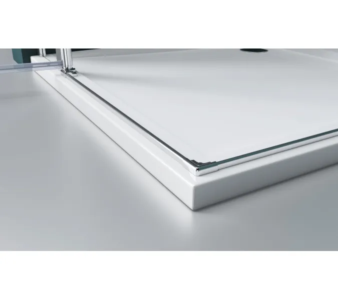 Душевой уголок BelBagno ETNA-A-22-/C-Cr, Цвет стекла: прозрачное, Цвет профиля: Хром, Выбрать размер: 100х100, изображение 6