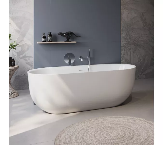 Акриловая ванна BELBAGNO BB706, Выбрать размер: 180х80, изображение 6