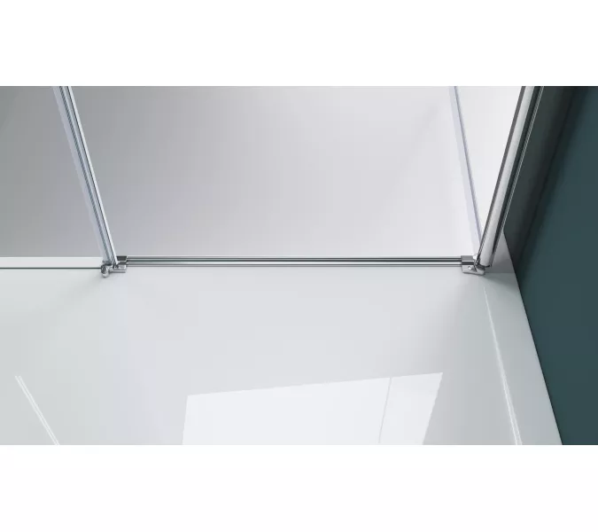 Душевая дверь BelBagno ETNA-B-11-40+/C-Cr, Цвет стекла: прозрачное, Цвет профиля: Хром, Выбрать размер: 140, изображение 6