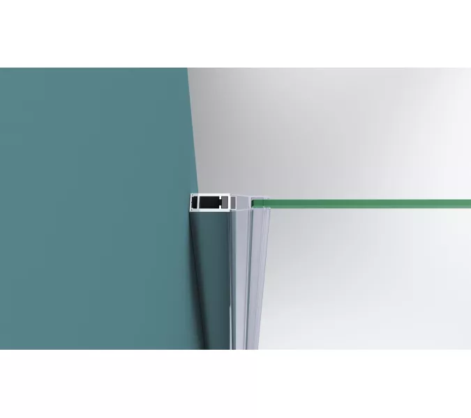 Душевая дверь BelBagno ETNA-B-1-/-C-Cr, Цвет стекла: прозрачное, Цвет профиля: Хром, Выбрать размер: 60, изображение 8