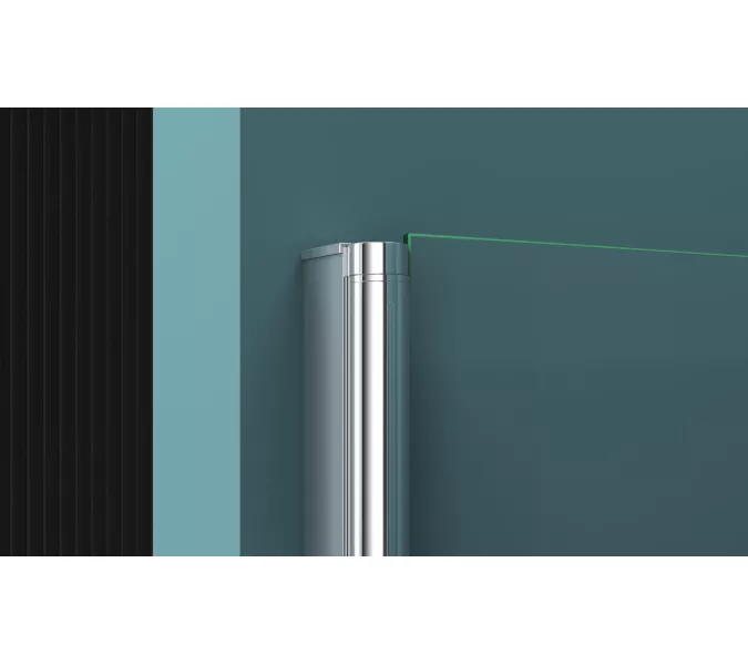 Душевая дверь BelBagno ETNA-B-2-/C-Cr, Цвет стекла: прозрачное, Цвет профиля: Хром, Выбрать размер: 120, изображение 7
