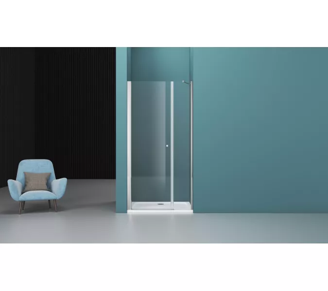 Душевая дверь BelBagno ETNA-B-11-100+/C-Cr, Цвет стекла: прозрачное, Цвет профиля: Хром, Выбрать размер: 195, изображение 10