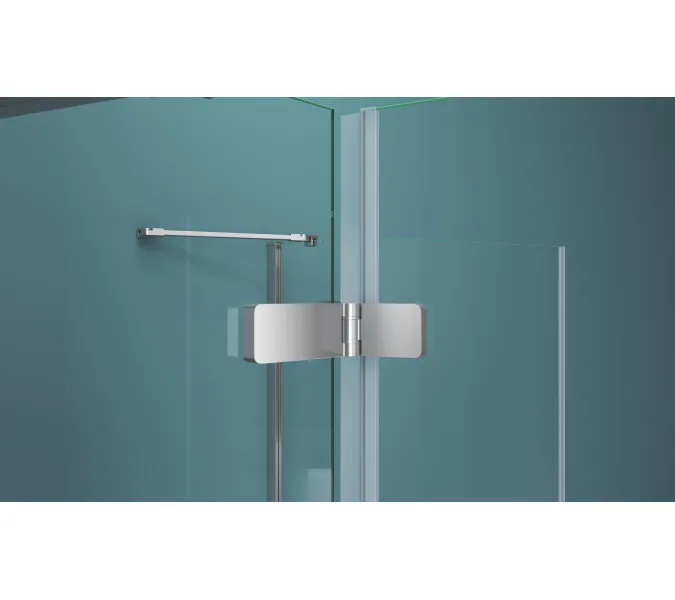 Душевой уголок BelBagno KRAFT-A-22-/C-Cr, Цвет стекла: прозрачное, Цвет профиля: Хром, Выбрать размер: 100х100, изображение 5