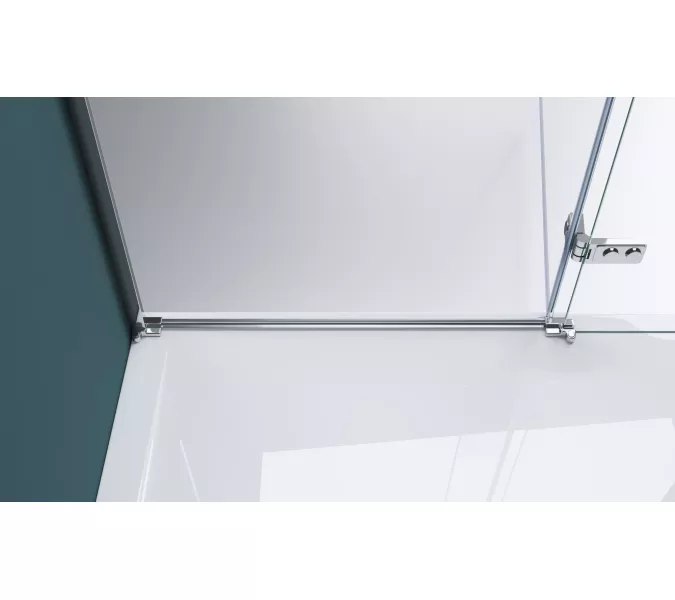 Душевая дверь BelBagno KRAFT-B-12-60/-C-Cr-L/R, Цвет стекла: прозрачное, Цвет профиля: Хром, Выбрать размер: 80, Ориентация: левый, изображение 4