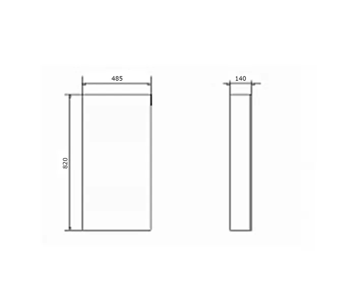 Зеркало-шкаф Comforty Дуэт-50 дуб тёмно-коричневый, Выбрать цвет: Дуб темно-коричневый, Выбрать размер: 50, изображение 5