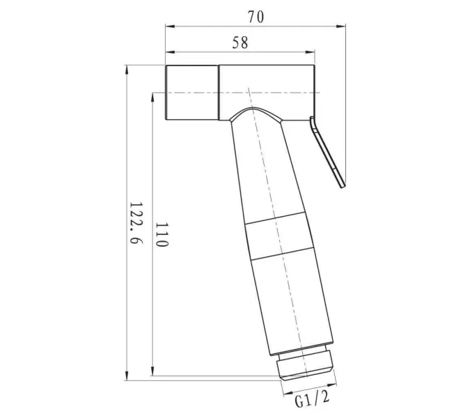 Гигиенический душ BelBagno BB-BFS1-IN, изображение 3